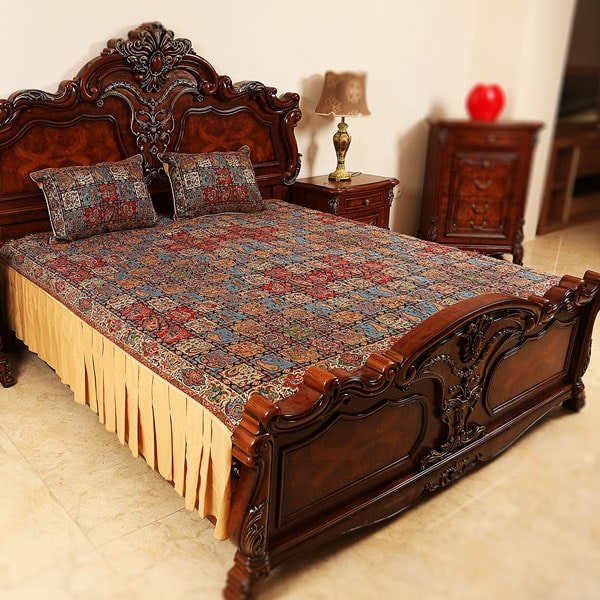 Yazd Termeh | Persian Fabric | Persian Termeh Bedspread Code1-10-0