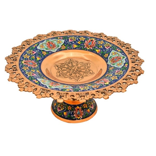Persian Painted Copper | Persian Sweet-Dish Code103-2-4