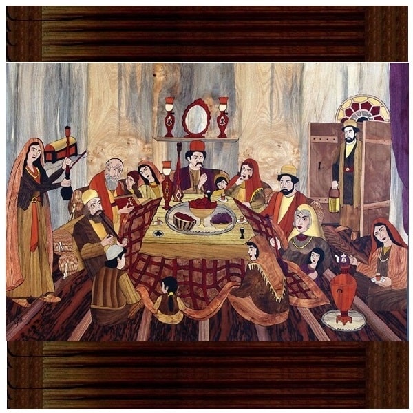 Iranian Moaraq Tableau Code146-11-0