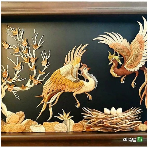 Abadeh Monabat | Malayer Monabat | Persian Wood Carving Monabat Code161-11-2