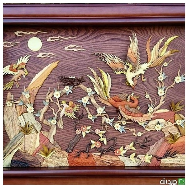 Abadeh Monabat | Malayer Monabat | Persian Wood Carving Monabat Code161-11-6