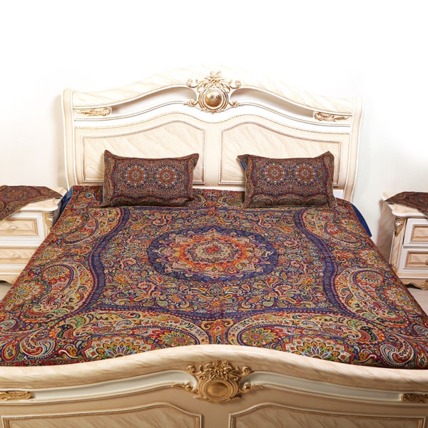 Yazd Termeh | Persian Fabric | Persian Termeh Bedspread Code2-3-0