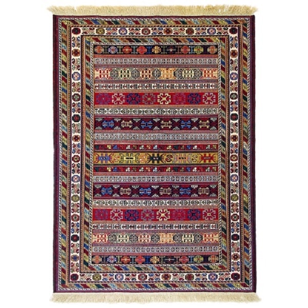 فرش گلیم صورتی رنگ  کد 221-8-0 | صنایع دستی ایران