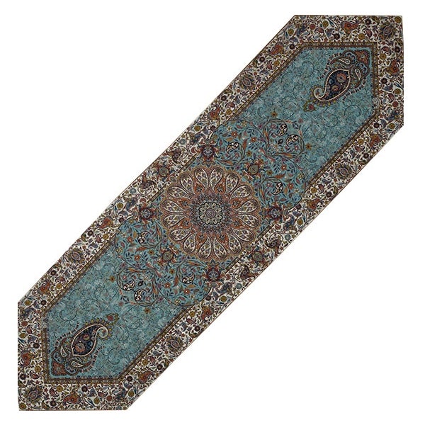 Yazd Termeh | Persian Fabric | Persian Termeh Table-Runner Code28-2-0