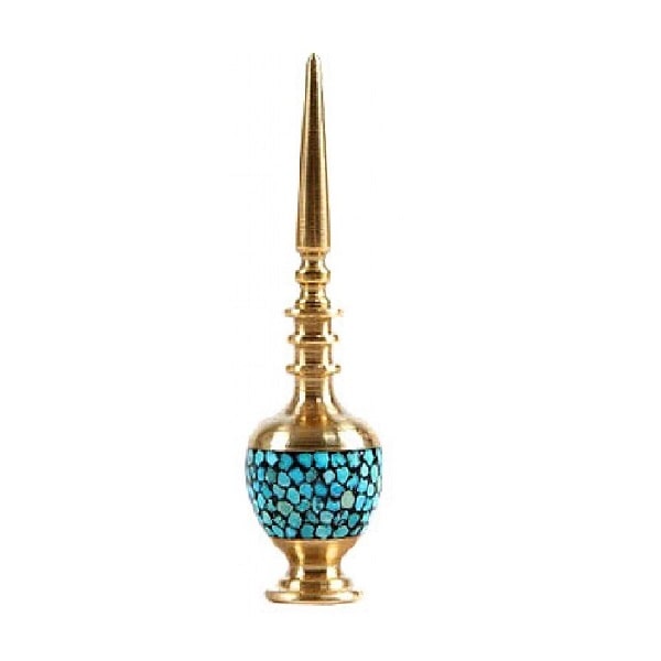 Mashhad Gemstone | Persian Neyshabur Turquoise Kohl holder Code48-2-0