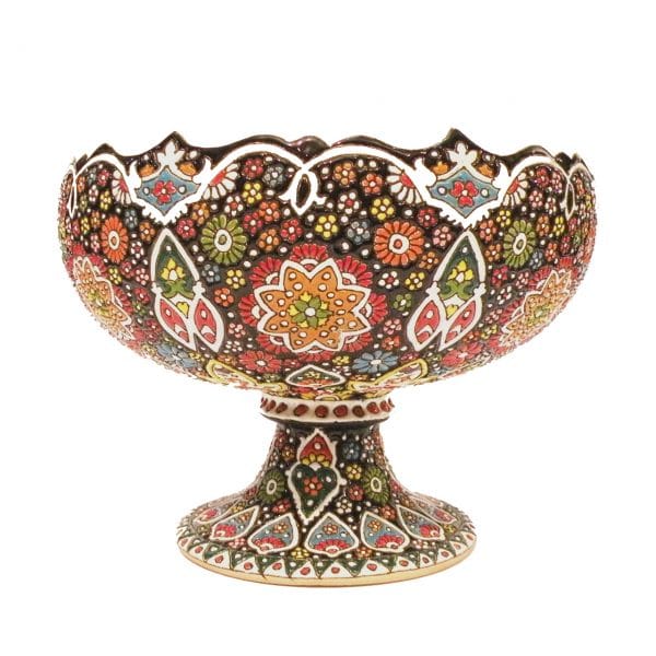 آجیل خوری سفالی قرمز رنگ Code 80-10-0