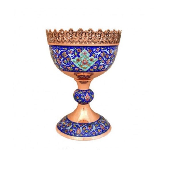 Persian Painted Copper | Persian Nuts Bowls Code81-2-2
