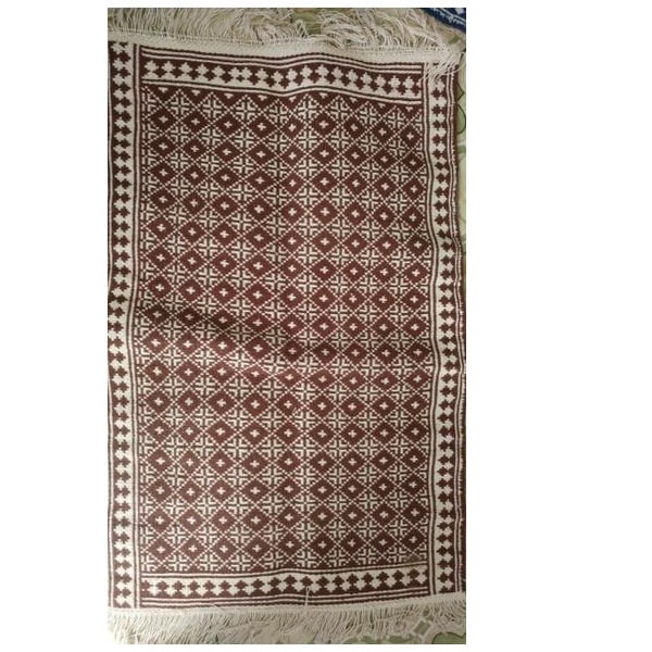 فرش زیلو قهوه ای رنگ  کد 259-11-0 | صنایع دستی ایران