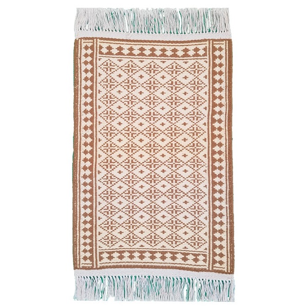 فرش زیلو قهوه ای رنگ  کد 275-11-0 | صنایع دستی ایران