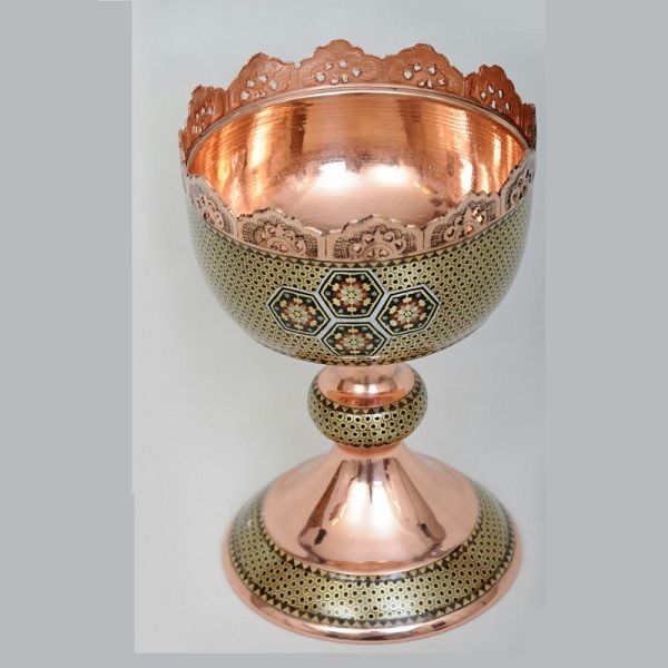 Isfahan Shiraz Iranian Nuts Bowls Marquetry Code350-9-3