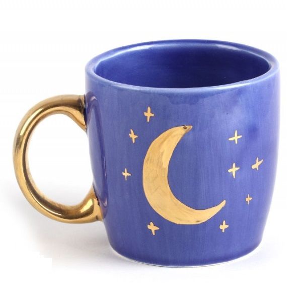 لیوان سفالی آبی رنگ  کد 390-2-0 | صنایع دستی ایران