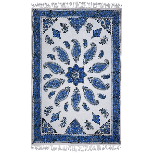 Isfahan Ghalamkari Prayer Mat | Persian Calico Code507-2-0