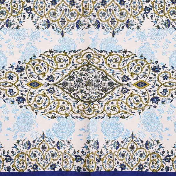 Isfahan Ghalamkari | Iranian Calico Art Ghalamkari Table-Runner Code543-2-0