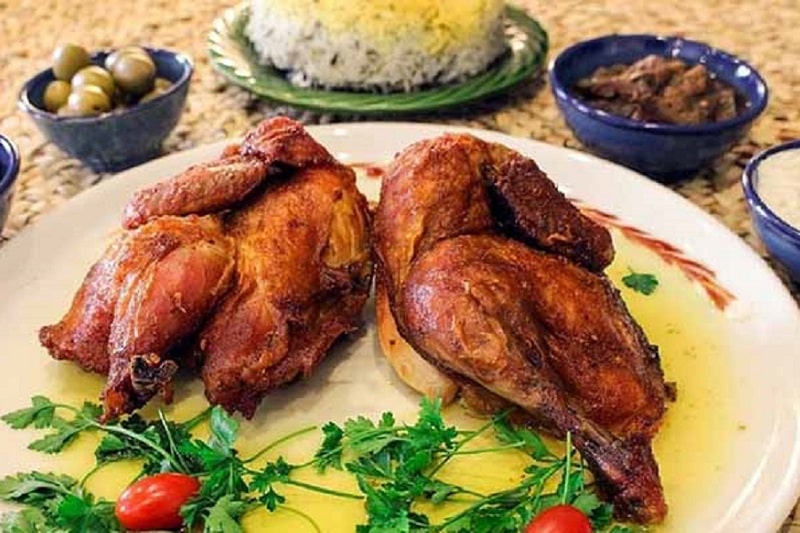 Iranian Restaurants in Abadeh Iran Persian Food | Akbar Joojeh Restaurant