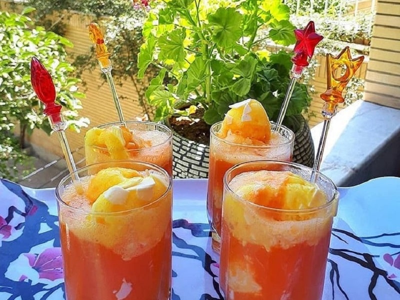 Iranian Restaurants in Abadeh Iran Persian Food | Behzad Ice Cream Shop