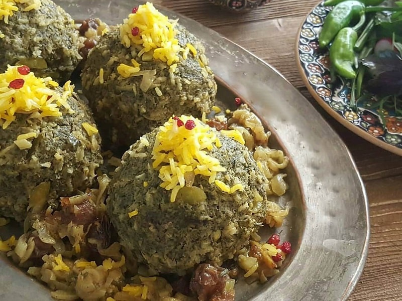 کوفته شوید باقالی اصفهان | غذاهای محلی و سنتی اصفهان