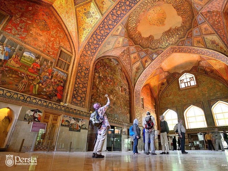 Isfahan Chehel Sotoun Palace | Isfahan Iran Tourist Attractions