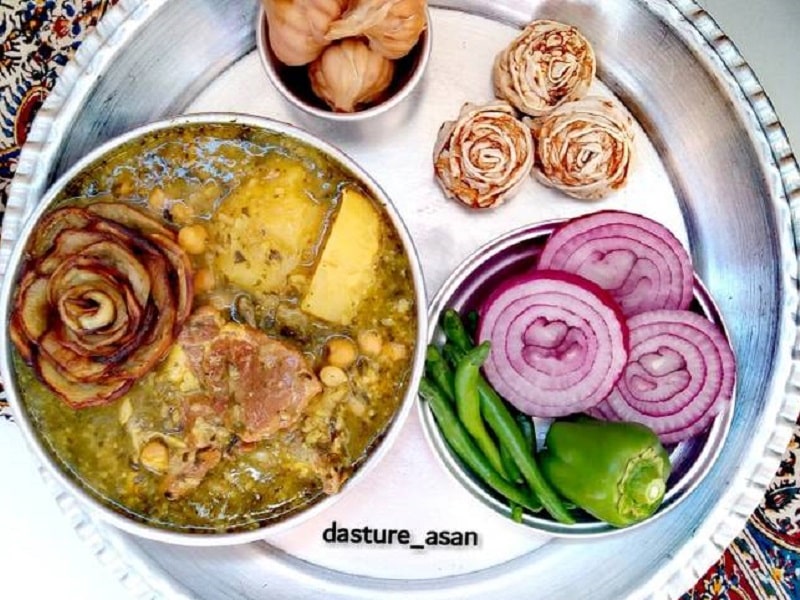 Kurdish Food Halav Pottage | What to eat in Marivan Iran