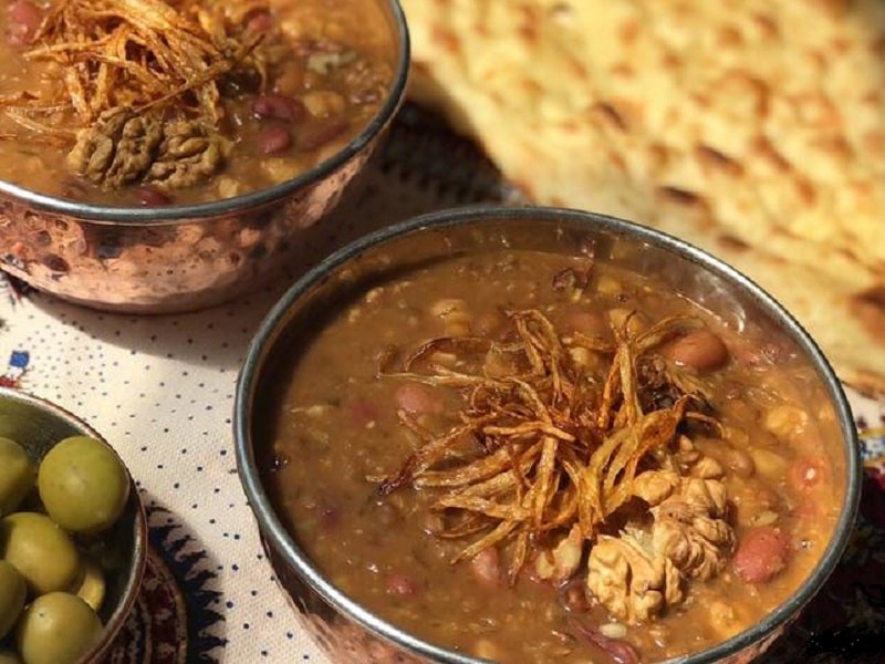 Kurdish Food Shelemin Pottage | What to eat in Marivan Iran