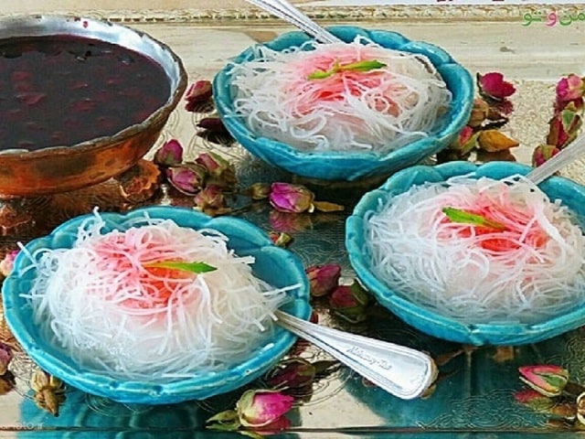 Iranian Foods | What to eat in Meybod | Faloodeh Yazdi