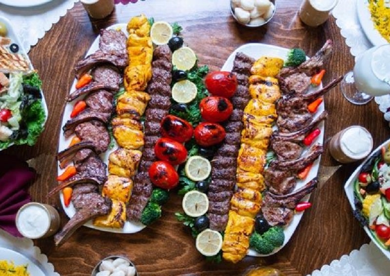 Iranian Restaurants in Meybod Iran Persian Food | Badgiran Restaurant