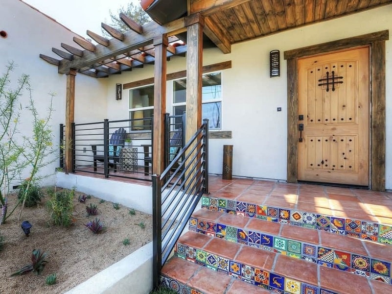 Iranian Outdoor Stairs Floor Tiles | Ceramic & Tile Companies of Meybod Iran