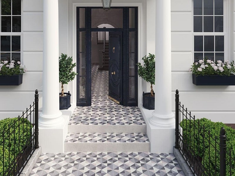 Persian Outdoor Floor Tiles | Ceramic & Tile Companies of Meybod Iran