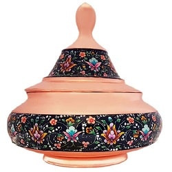Copper Candy Dish | Iranian Copper Art