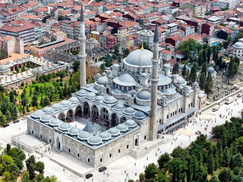 مسجدهای معروف دنیا | مسجد سلیمانیه استانبول