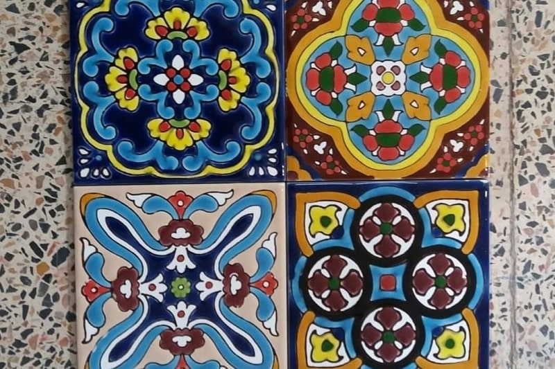 Iranian Seven Color Tile | What to buy in Shiraz Iran. Gift, Souvenirs & Handicrafts