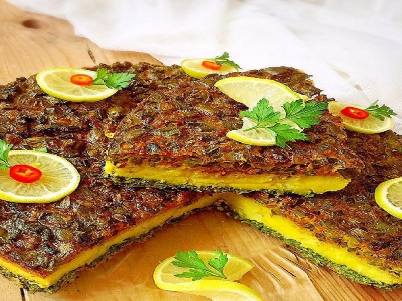 Green Bean Kookoo | Tabriz Traditional Foods, What to eat in Tabriz Iran