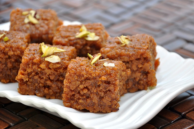 Turkish Food Umaj Halva | What to eat in Zanjan Iran