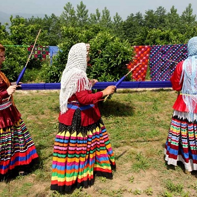 Qasemabad The World Craft Village for Chador Shab | Iranian Handicrafts Chador Shab