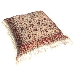 hand-printed Persian Cushion - pillow cover | rectangle tablecloth pattern