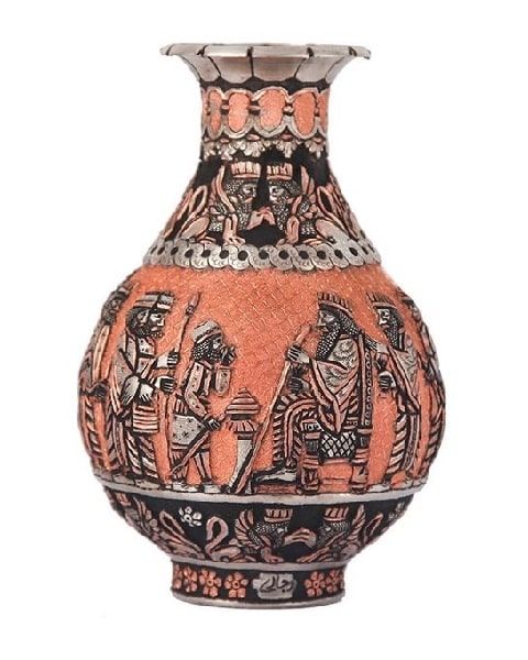 Ghalamzani Iranian Handicraft | Iranian Metal Art