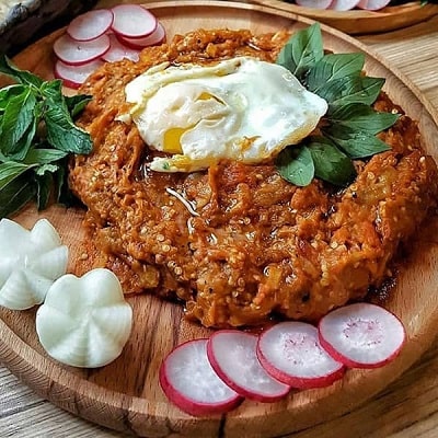 Mirza Ghasemi Gilaki Local Foods | What to eat in Gilan Province