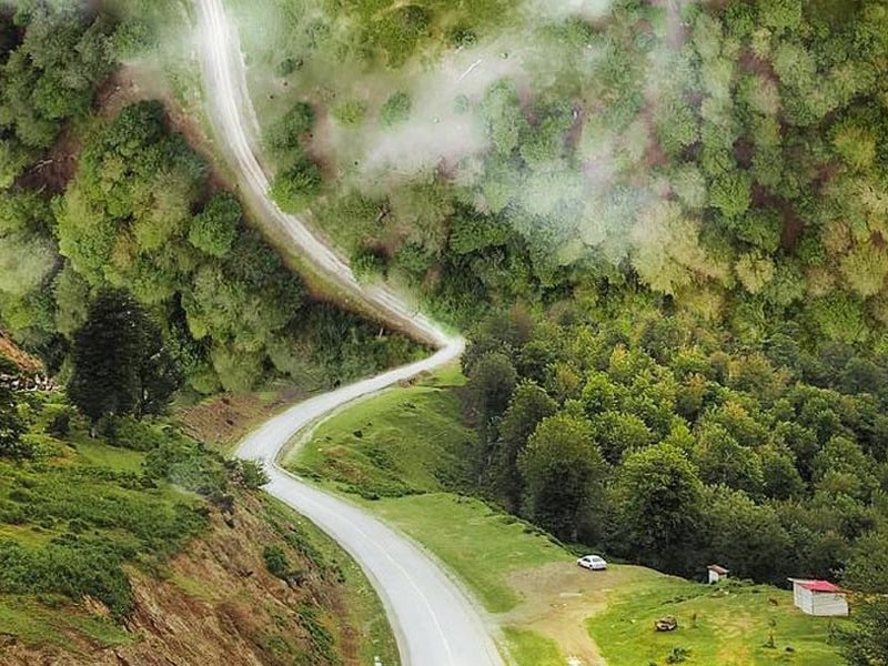 جاده خلخال اسالم | جاهای دیدنی و جاذبه‌های گردشگری گیلان ایران