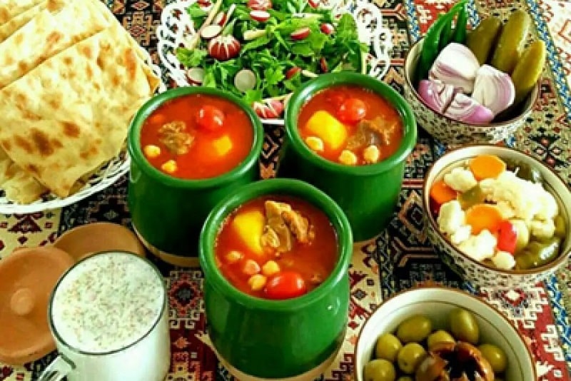 آبگوشت فلفل همدان | غذاهای محلی همدان