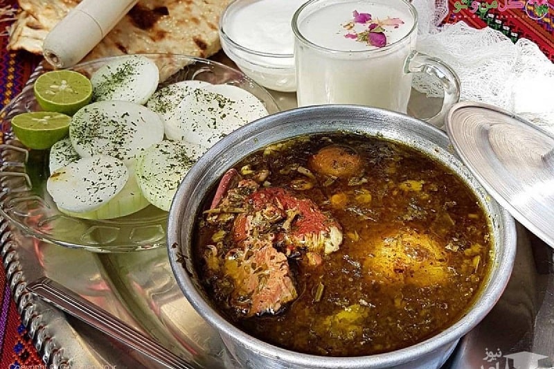 آبگوشت قورمه همدان | غذاهای محلی همدان