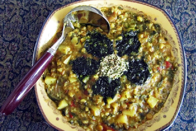 آش شل پتله همدان | غذاهای محلی همدان