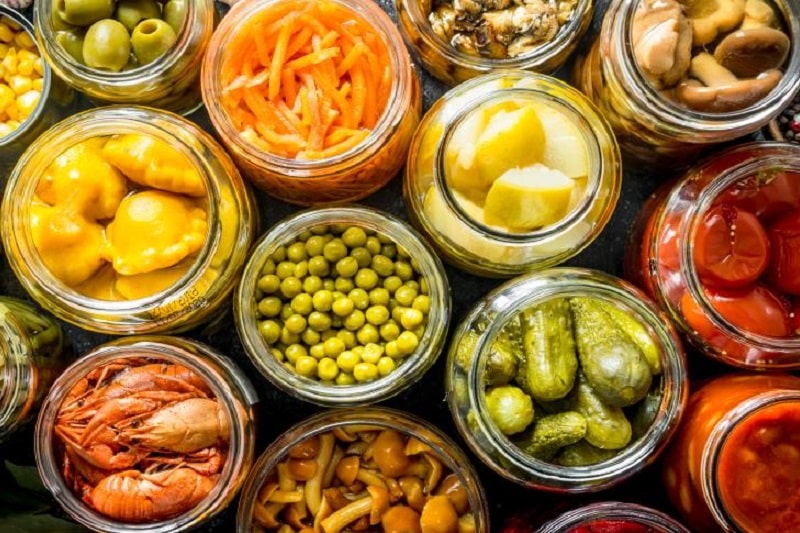 انواع ترشی همدان | غذاهای محلی همدان