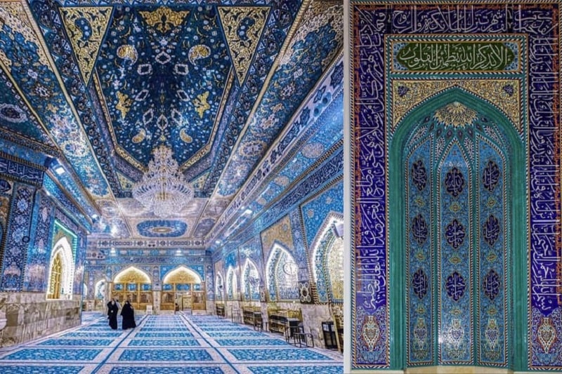 کاشی مسجدی همدان | سوغات صنایع دستی همدان