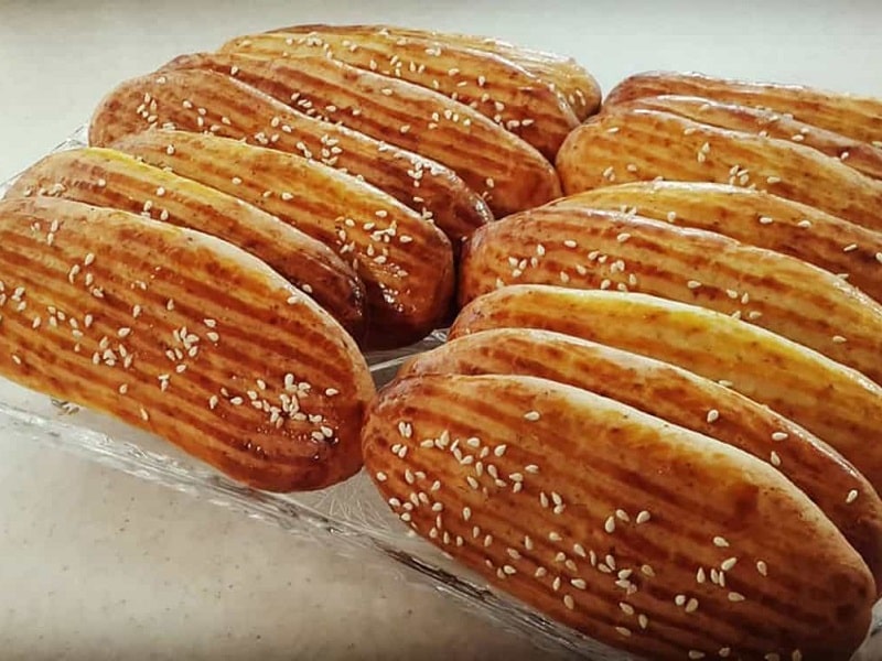 شیرینی چای یا نان چای همدان | سوغات خوراکی و شیرینی‌های همدان