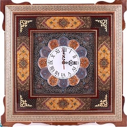 ساعت خاتم‌کاری صنایع دستی ایران