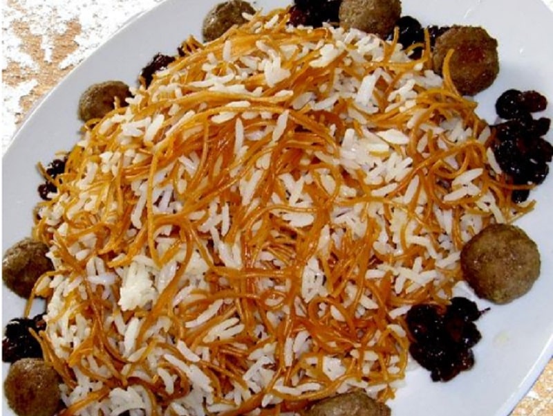 خوشتلی پلو | غذاهای محلی خراسان جنوبی