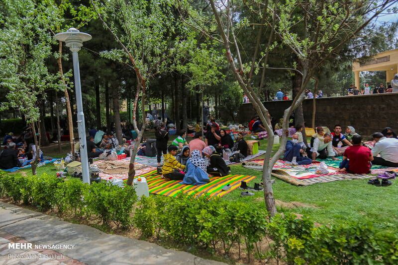 فرهنگ بومی کردها آداب و رسوم محلی | سیزده بدر کردستان