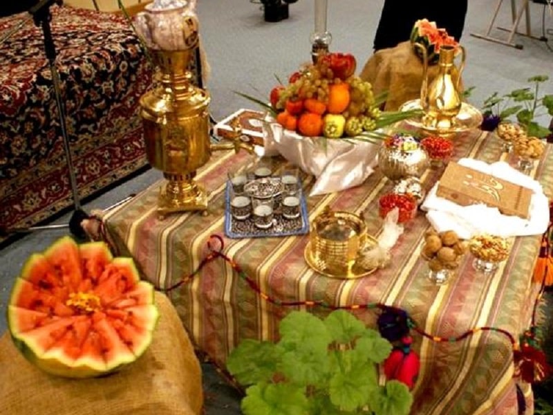 فرهنگ بومی کردستان آداب و رسوم محلی | شب یلدا کردستان