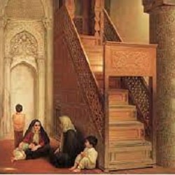 Wood carving art in Iran | Carved Wooden Pulpit