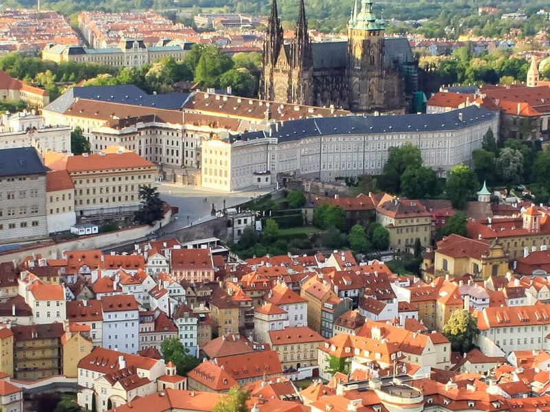 بزرگترین قلعه منسجم دنیا | قلعه پراگ جمهوری چک