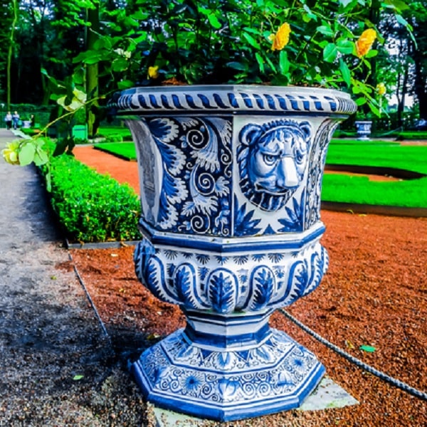 گلدان سفالی طرح حیوان